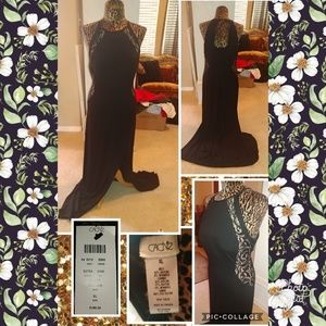 Cache  lace black dress